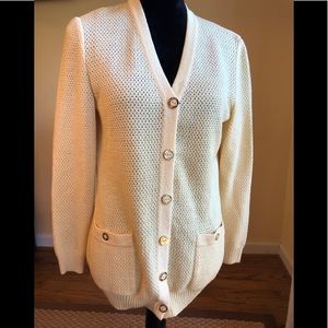 St. John Sport v-neck cardigan